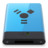 Blue Firewire B Icon